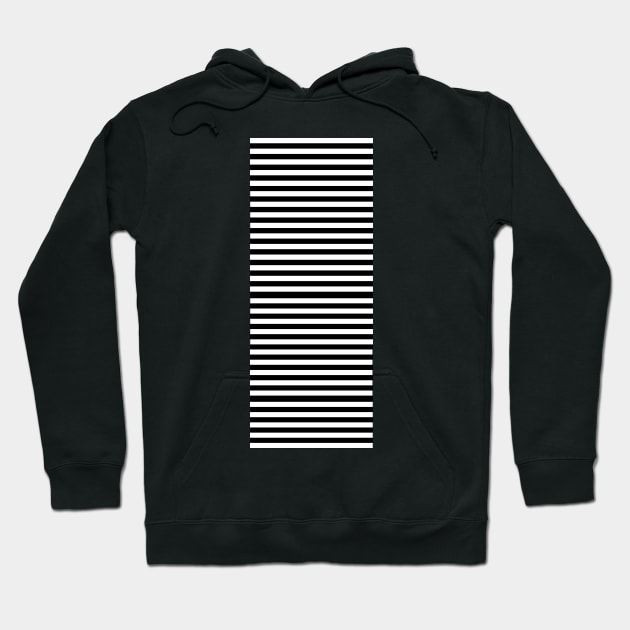 White stripes / lines Hoodie by MoreArt15